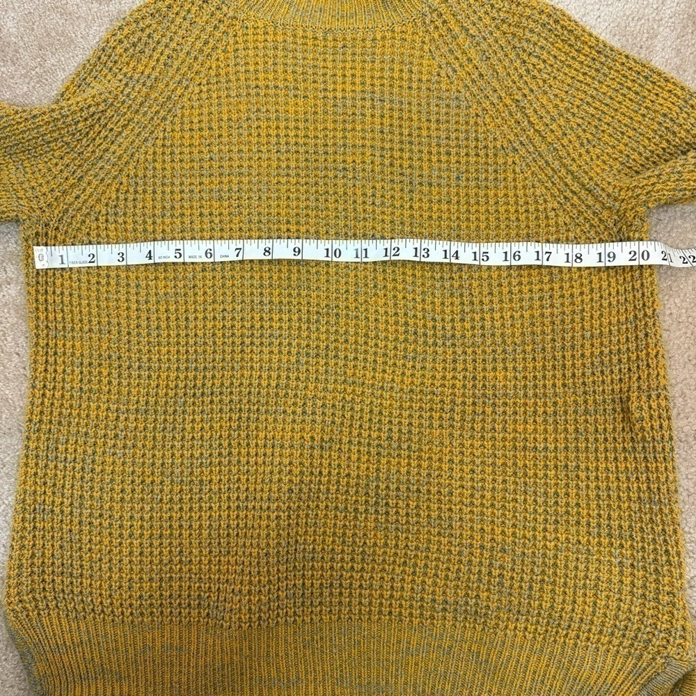 BDG Urban Outfitters Waffle Knit Mock Neck Long Sleeve Pullover Sweater Size XS - Picture 10 of 12